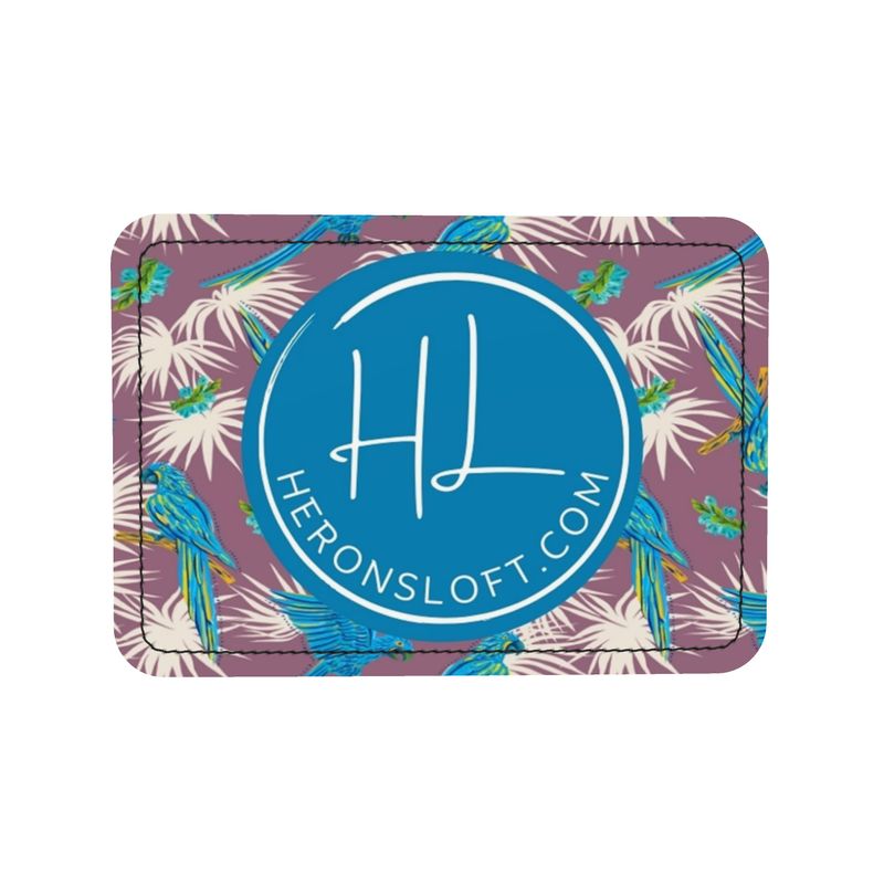 Square Shoulder Bag - Nappa Leather - Tropical Macaw - Plumage Rose