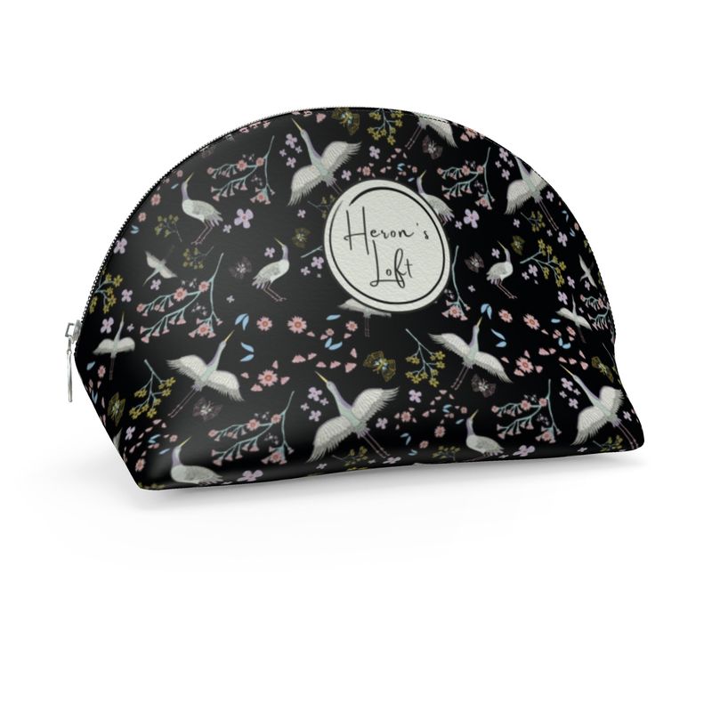 Shell Coin Purse - Onyx Crane