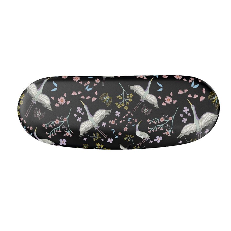 Glasses Hard Case - Onyx Crane