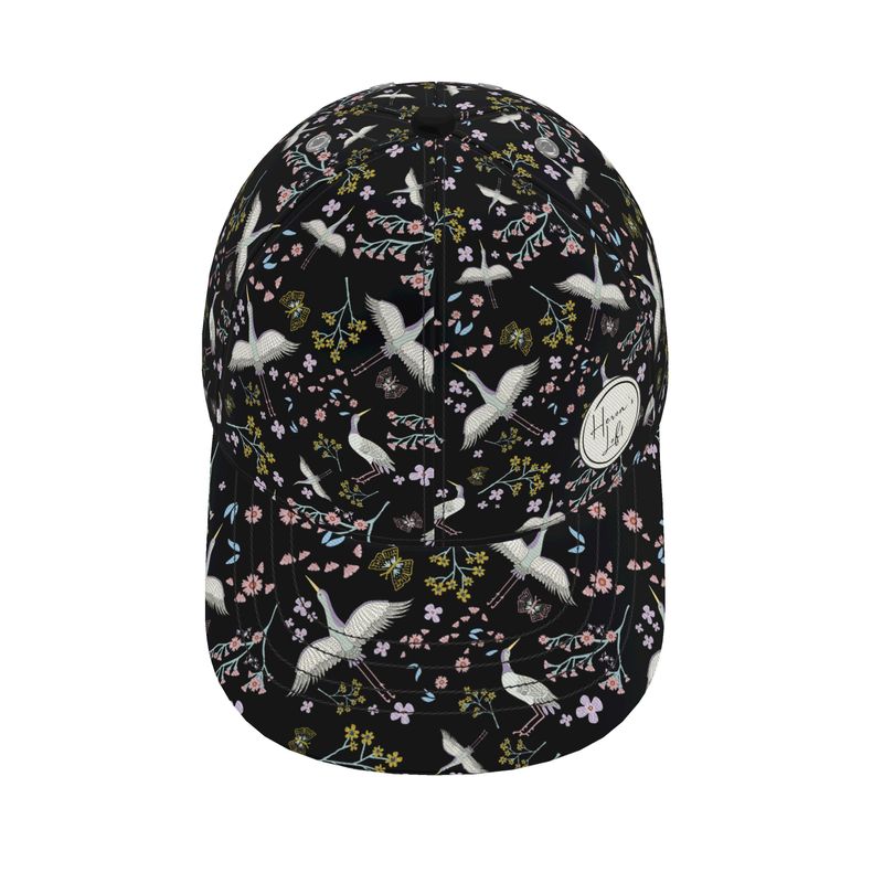 Baseball Cap - Onyx Crane