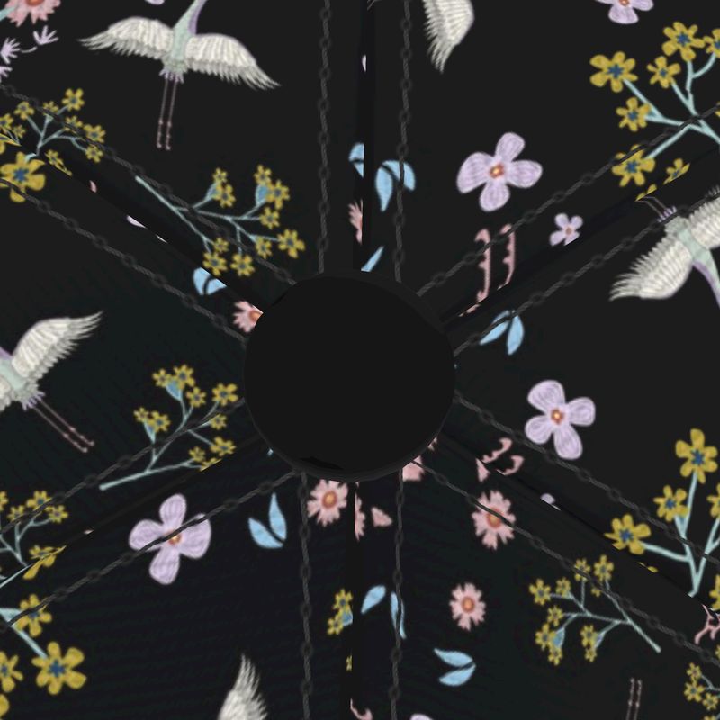 Baseball Cap - Onyx Crane