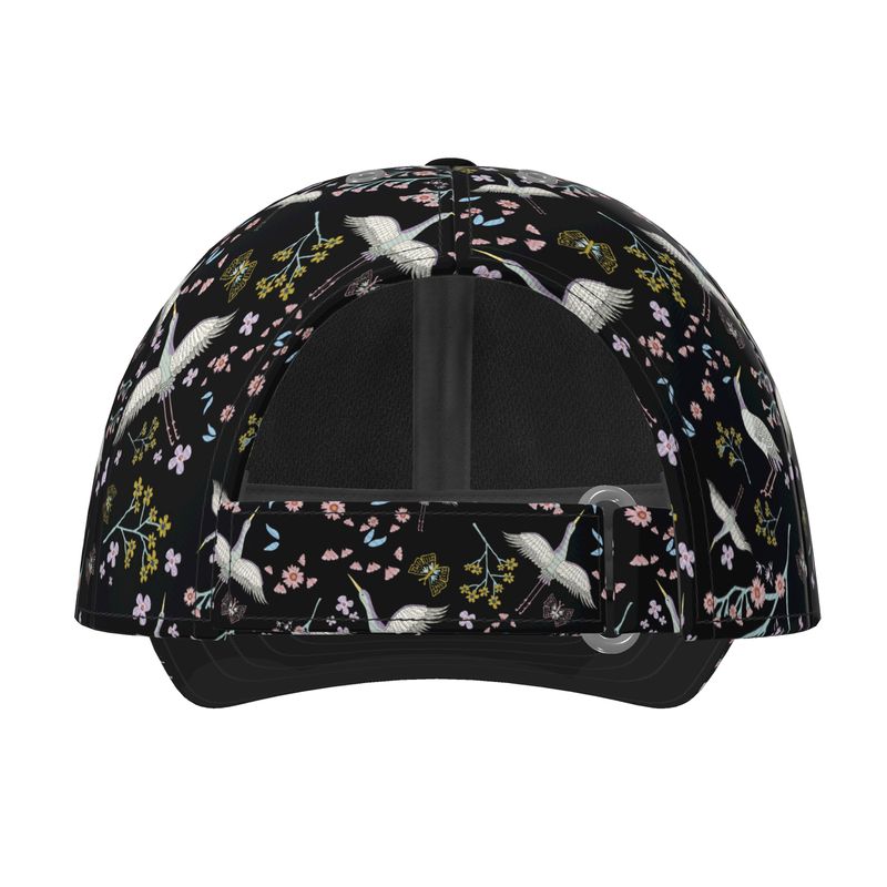 Baseball Cap - Onyx Crane