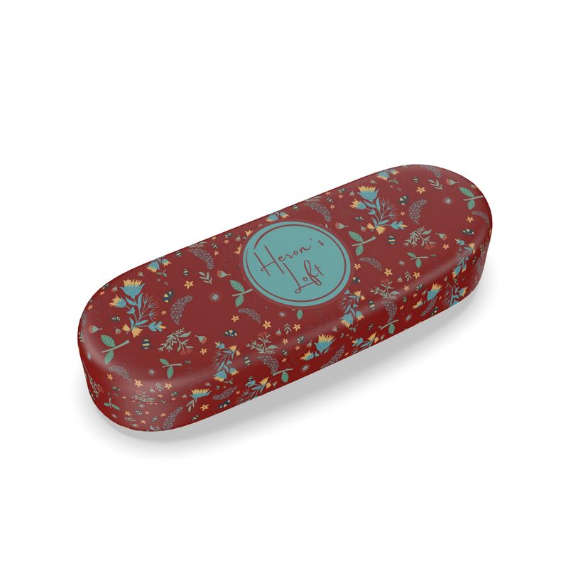 Glasses Hard Case - Rustic Bloom