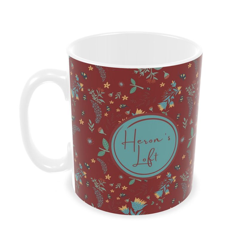 Coffee Mug - Rustic Bloom