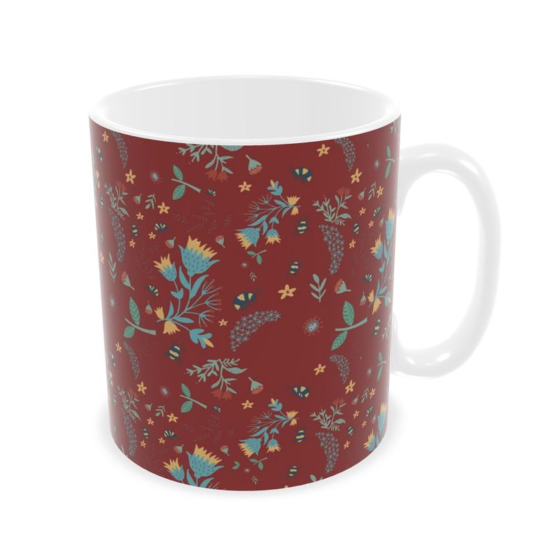 Coffee Mug - Rustic Bloom