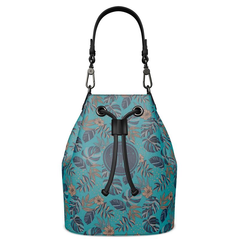 Gallery Bag - Nappa Leather - Cyan Noir