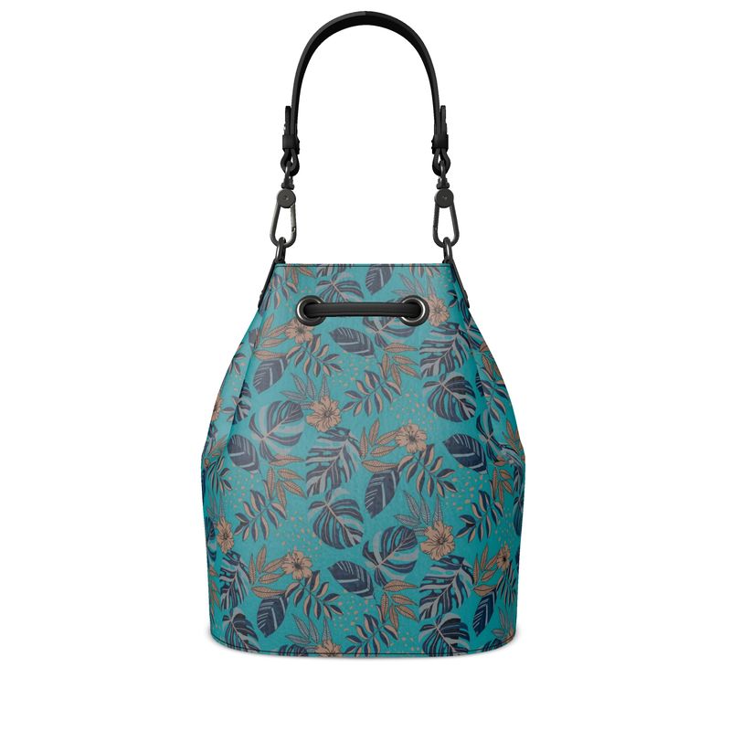 Gallery Bag - Nappa Leather - Cyan Noir