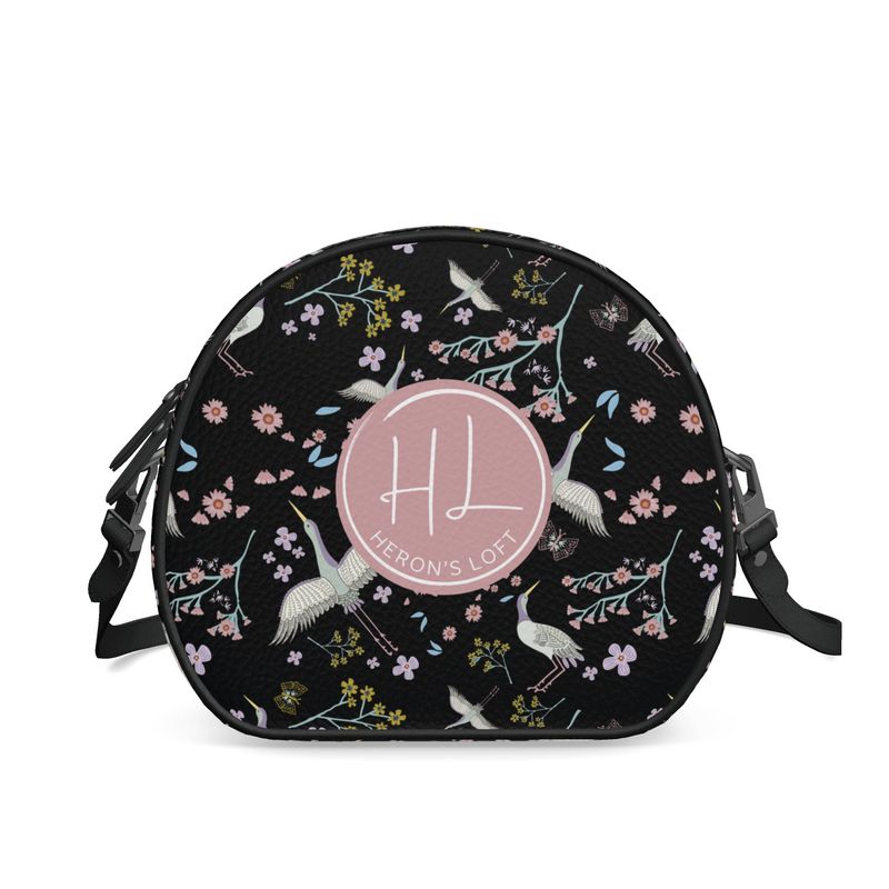 Gumdrop Bag - Nappa Leather - Onyx Crane