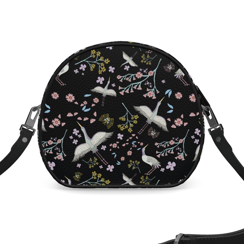 Gumdrop Bag - Nappa Leather - Onyx Crane