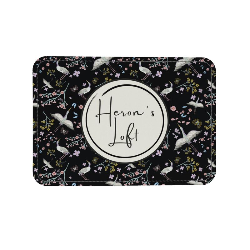 City Tote Bag - Nappa Leather - Onyx Crane