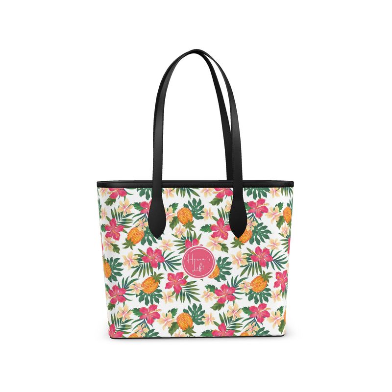 City Tote Bag - Nappa Leather - Coral Mist