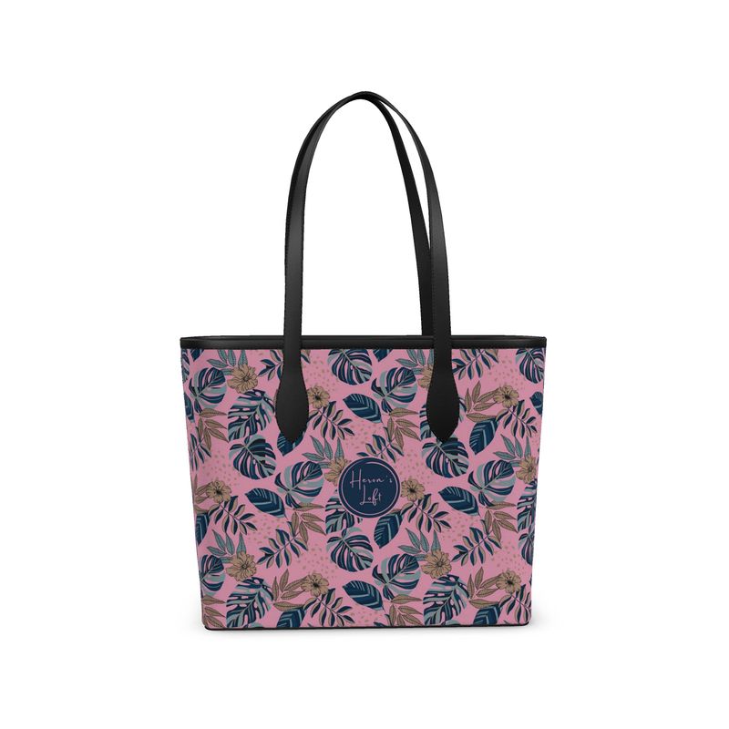 City Tote Bag - Nappa Leather - Lunaria Rose