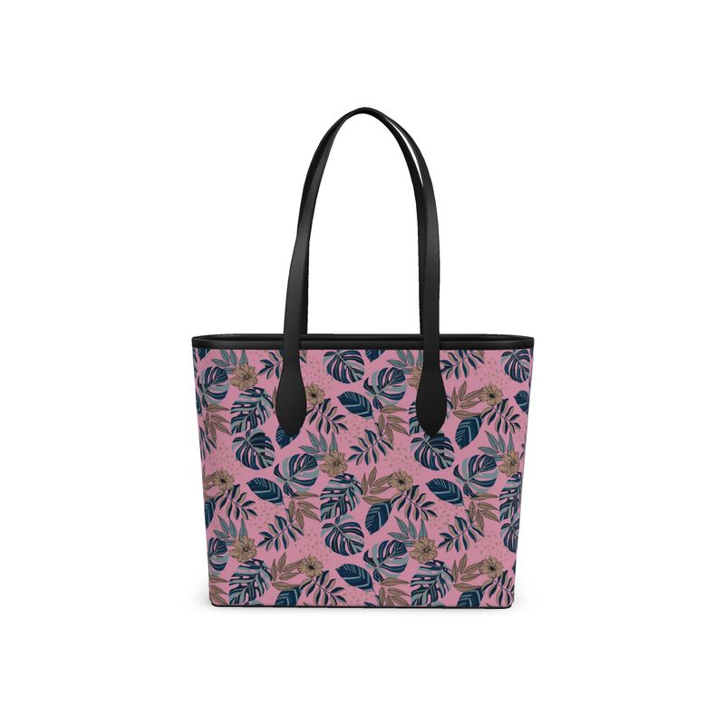 City Tote Bag - Nappa Leather - Lunaria Rose