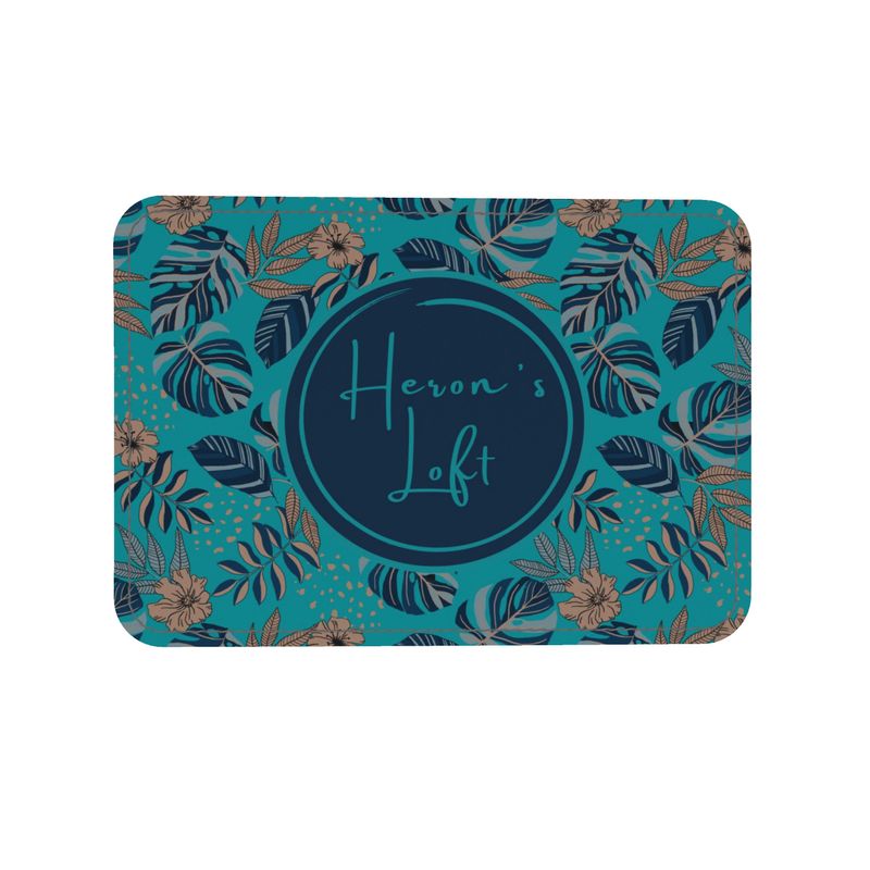 City Tote Bag - Nappa Leather - Cyan Noir